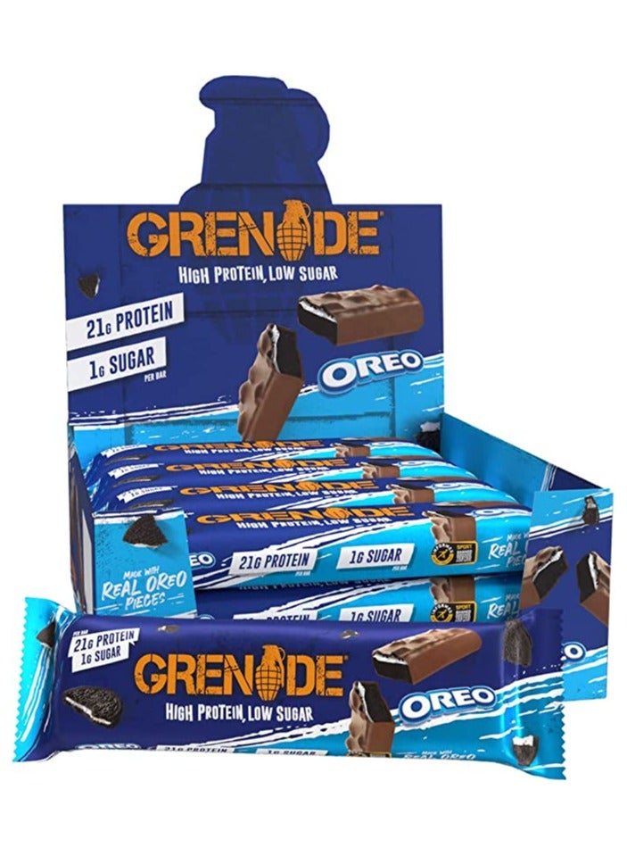 Grenade High Protein Bar Oreo Flavor 12 pc