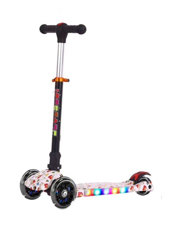 Adjustable Handle Kick Scooter Multicolour
