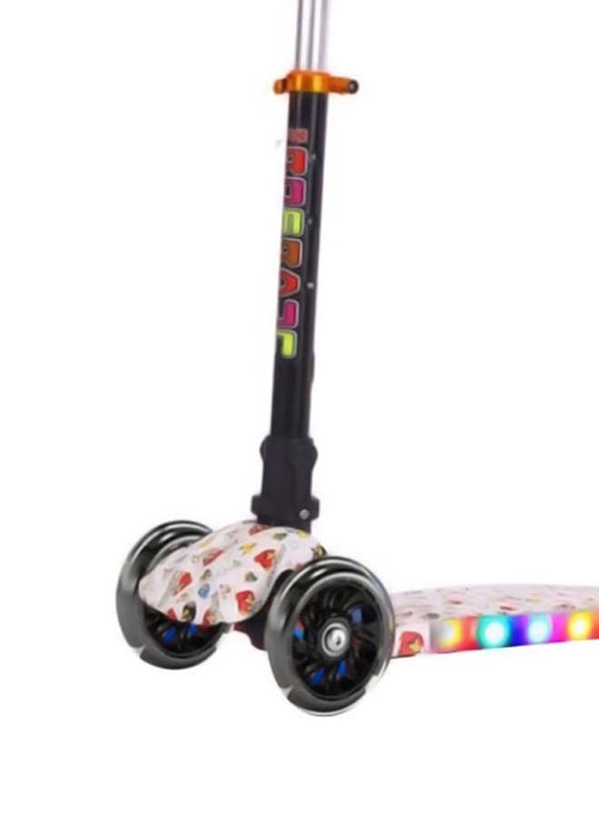 Adjustable Handle Kick Scooter Multicolour