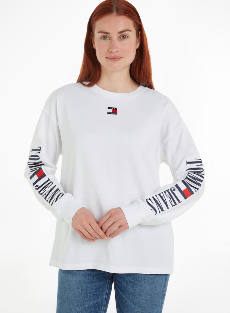 Crew Neck Printed T-Shirt