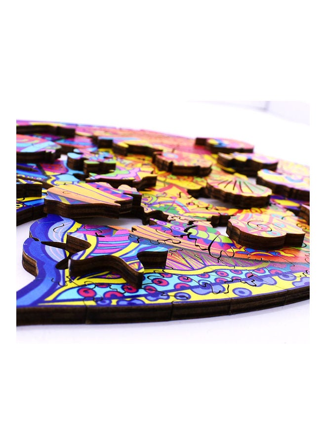 200-Piece Animal Shaped Wooden Jigsaw Puzzle