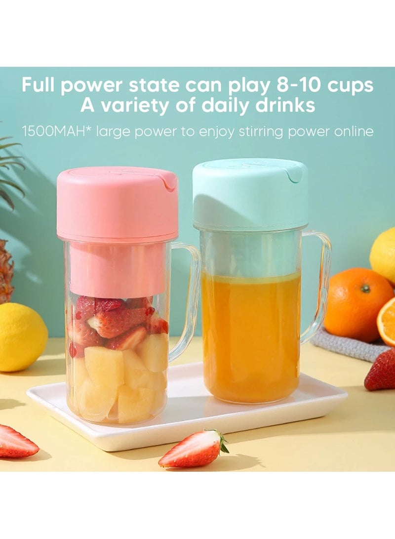 Portable Blender Cup Mini Juicer Blender Efficient Juicing Easy To Rechargeable Battery for Home for Camping