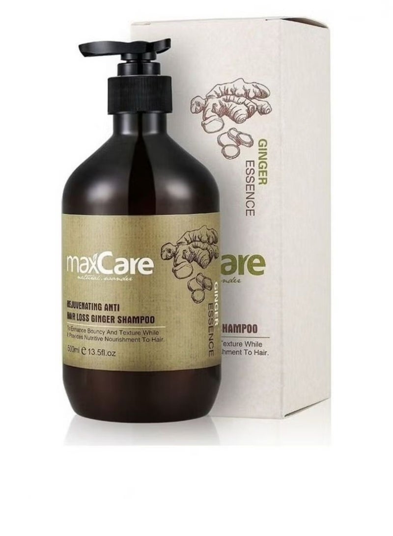 Maxcare Rejuvenating Anti-Hair Loss Ginger Shampoo 500ml