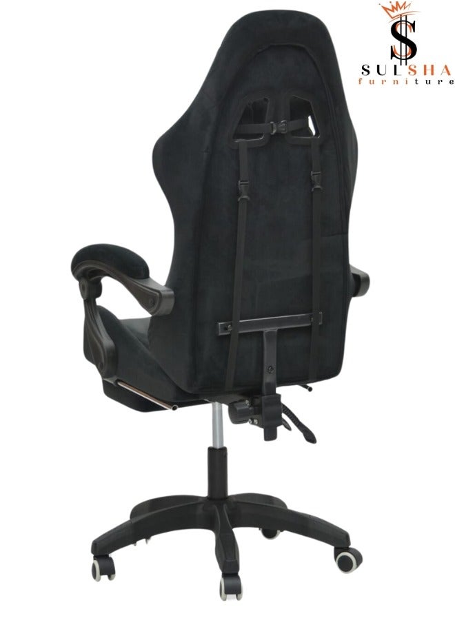 Executive Ergonomic Computer Desk Chair for Office and Gaming with headrest back comfort and lumbar support