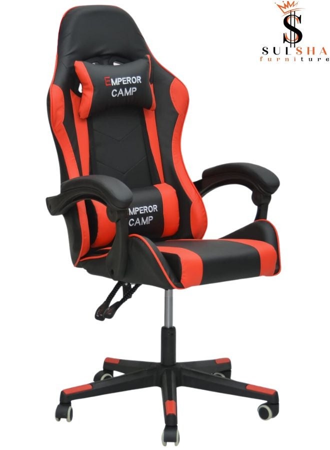 Executive Ergonomic Computer Desk Chair for Office and Gaming with headrest back comfort and lumbar support