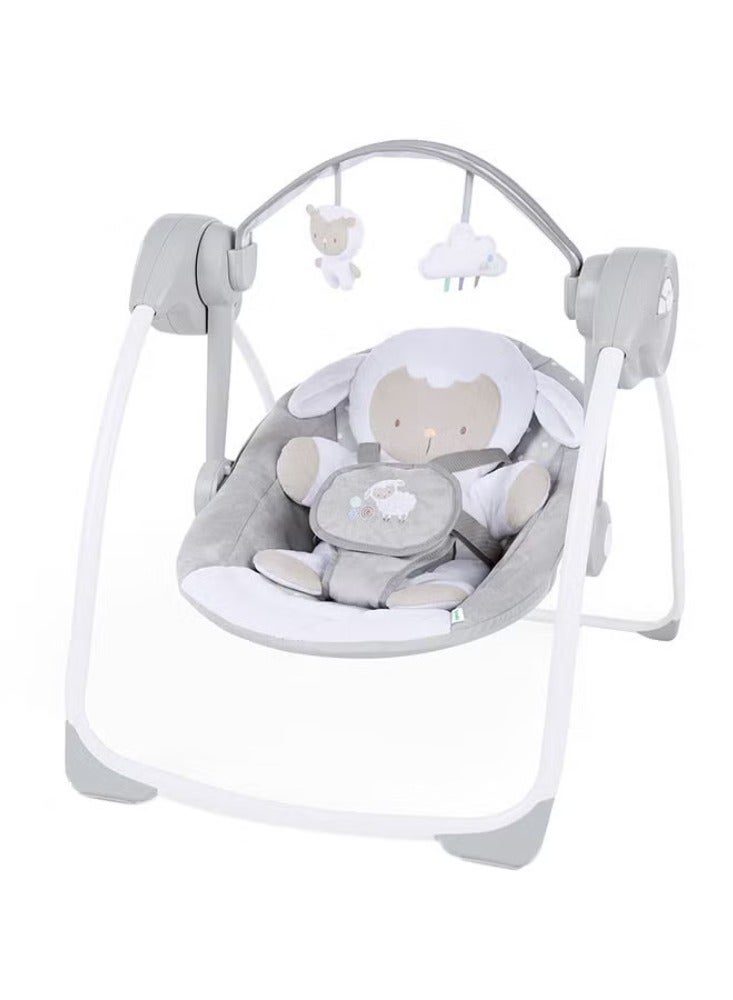 Comfort 2 Go Portable Swing - Cuddle Lamb