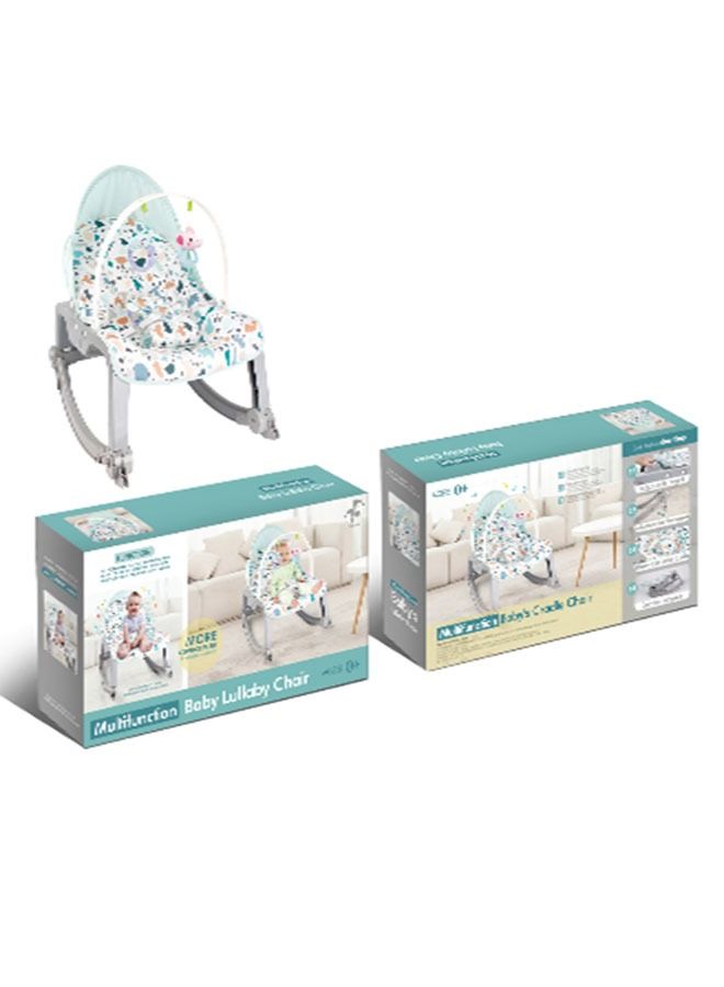 2 in 1 Multifunctional Baby Rocker Vibrating Chair For Newborn To Toddler