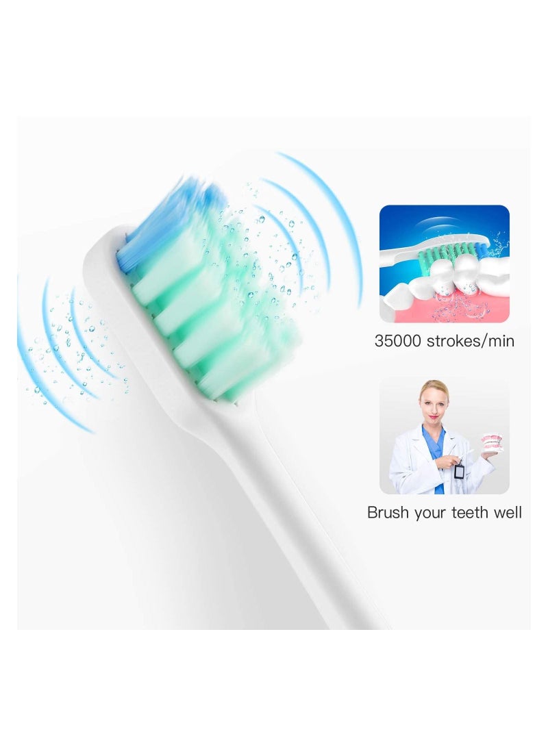 5 Modes 2 Heads USB Fast Charge Powered Toothbrush