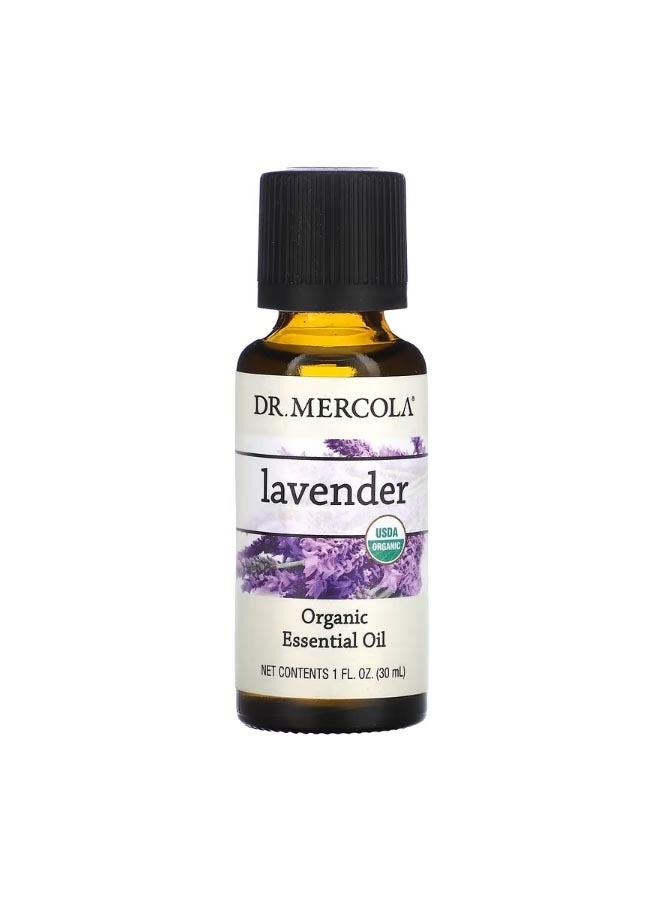 Organic Essential Oil Lavender 1 fl oz 30 ml