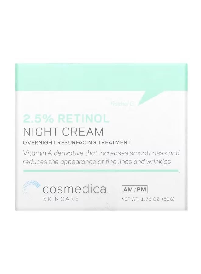 2.5 Retinol Night Cream 1.76 oz 50 g