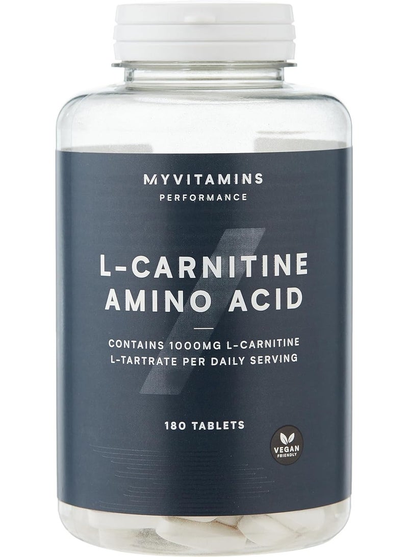 MyVitamins L-Carnitine Amino Acid 180 Tablets
