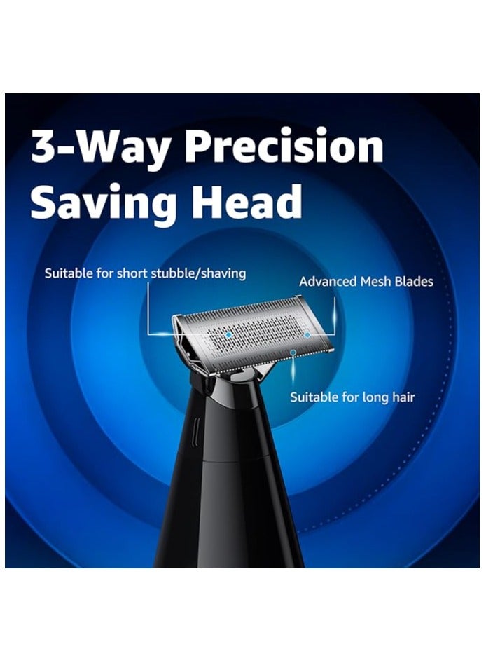 Uniblade Trimmer With 3 Way Precision Shaving Head For Shaving and Trimming