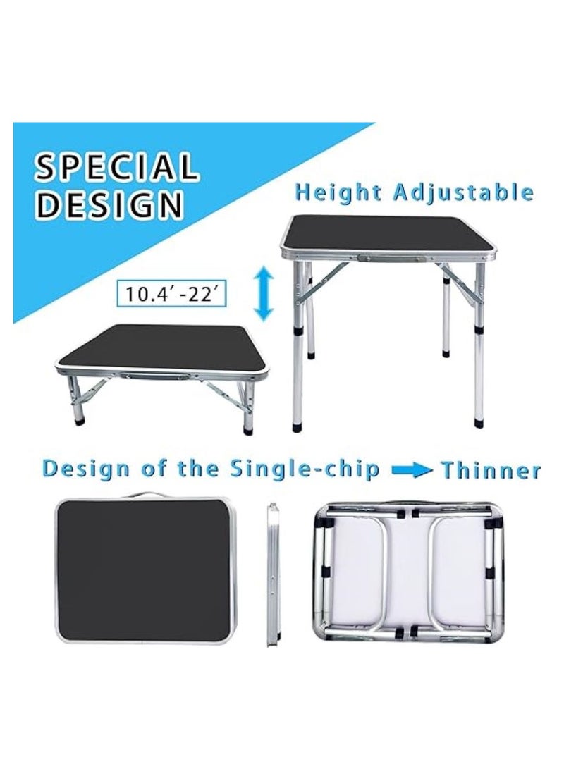 Portable Camping Table Adjustable Height