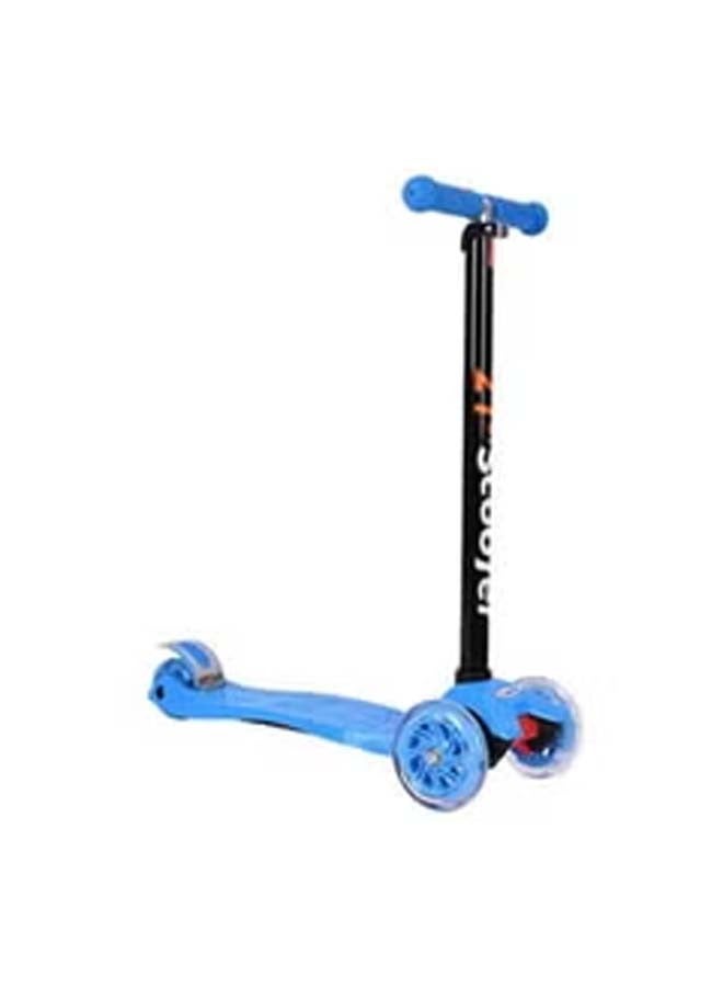 3 Wheel Scooter for Kids Adjustable Outdoor Kick Scooter With Lighting Wheel(Blue)