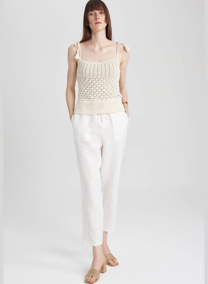 Woman Jogger Fit Woven Trousers