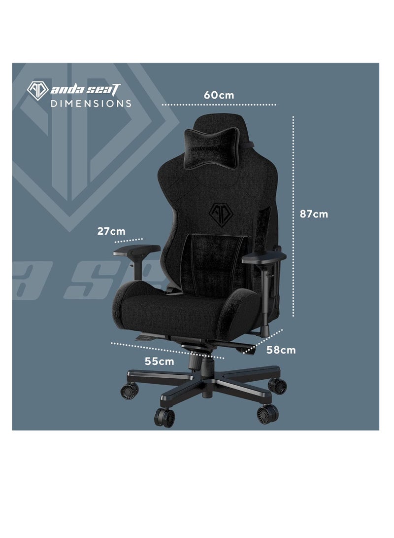 Anda Seat T Pro II Premium Ergonomic Gaming Chair - Blac