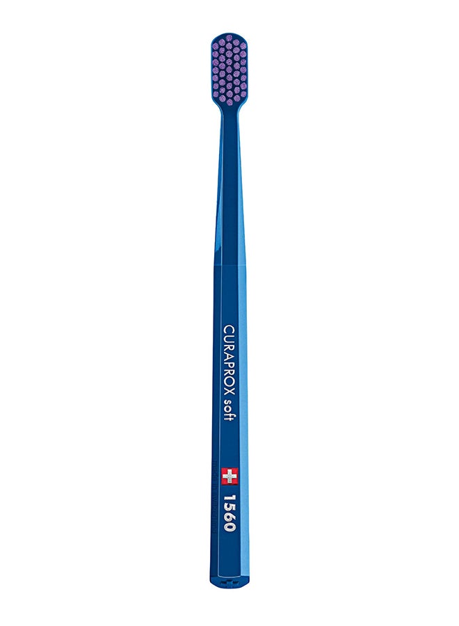 Sensitive Soft Toothbrush Blue 0.83X1.61X8.82inch