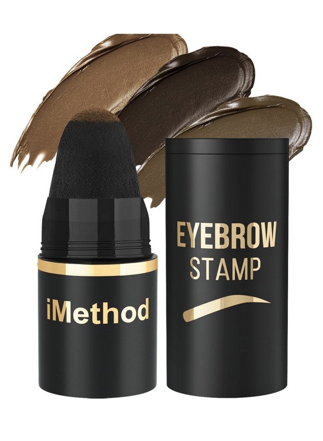 Eyebrow Stamp For Eyebrow Stencil Kit Brow Stamp Refill Eyebrow Pomade, Brown