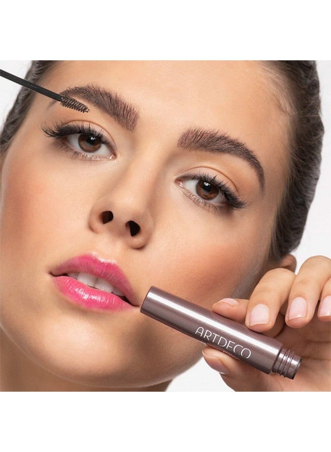 Brow Filler Light Brown N°02 Make Brows Fuller & Thicker Tinted Gel Shapes, Defines Brows & Fixes Them In Place Mini Brush For Easy Application Eyebrow Gel Eye Makeup 0.24 Fl Oz