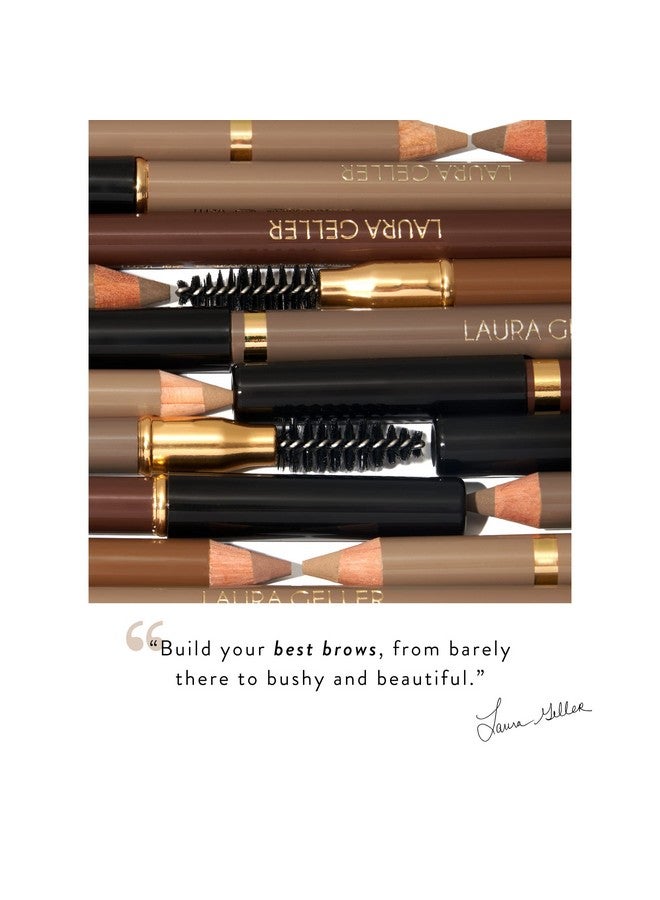 Bravo Brows Soft Pencil + Brush, Dark Brown