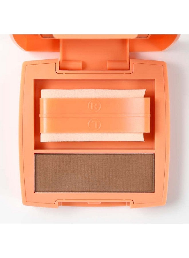 Magic Eyebrow Stamp Eyebrow Powder (Straight, Milk Tea Brown)