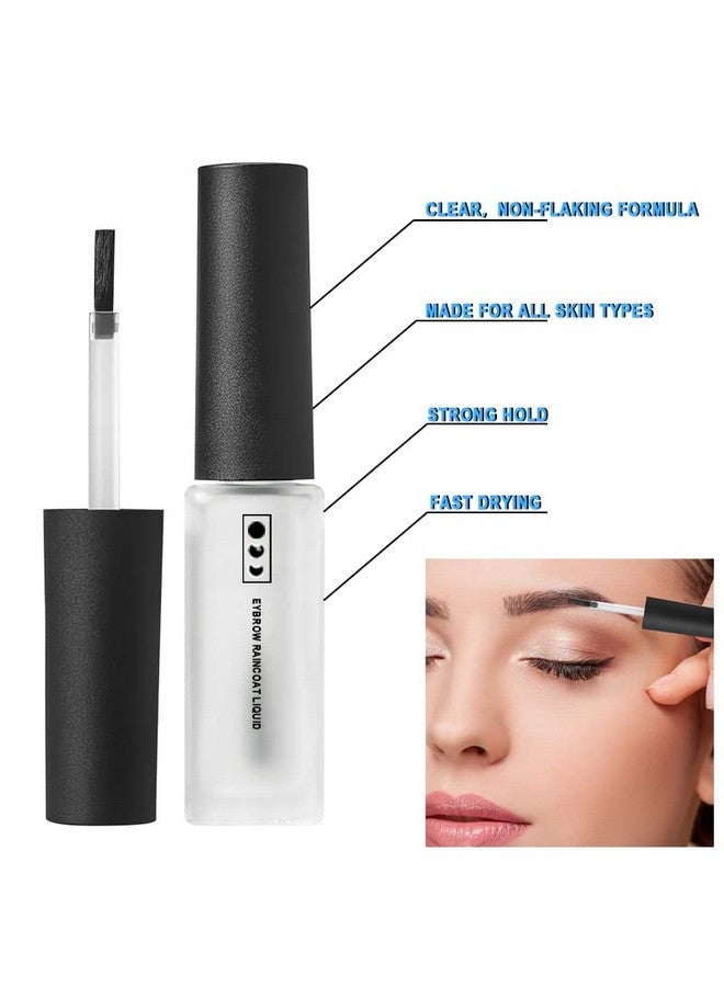 Eyebrow Setting Gel, Brow Fix Gel, Waterproof And Sweatproof Eyebrow Repair Liquid Brows Styling Beauty Salon Home Use Makeup,For Flawless Eyebrows All Day