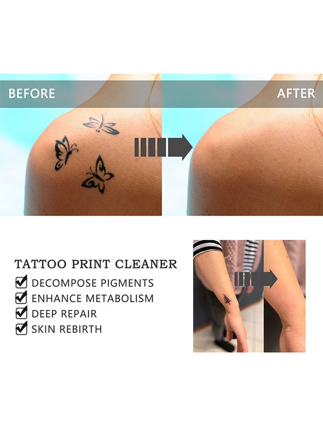 Skin Pigment Erasing Cream, Tattoo Removal Cream, Fast-Acting Tattoo Removal Cream, Permanent Tattoo Removal Cream, Skin Pigment Removal Cream, Painless Tattoo Removal without Scarring (2PCS 13G Each)