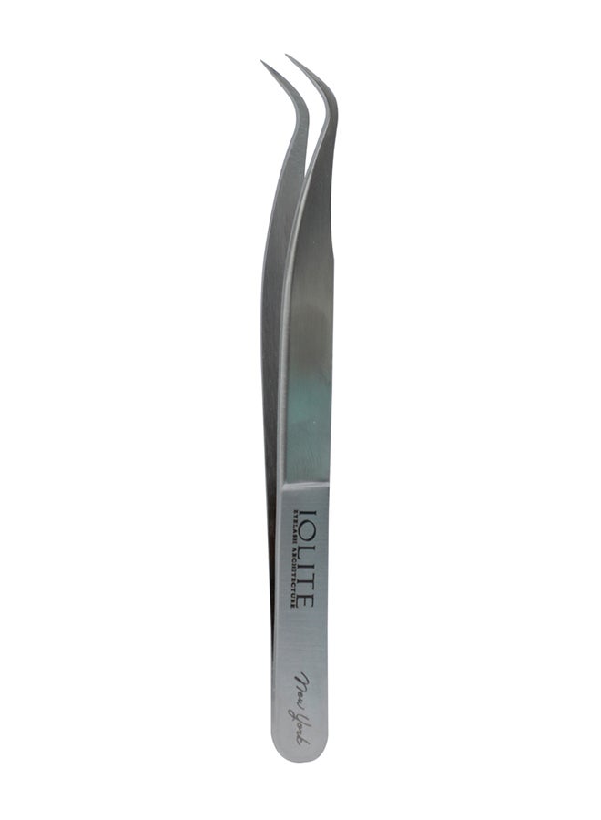 Eyelash Tweezer Eyelashes Grafting Tweezers Anti Static Stainless Steel Nippers