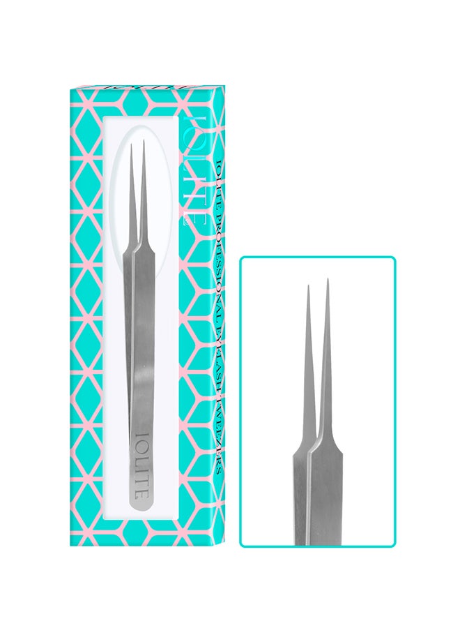 Anti Static Tweezers For Eyelash Grafting Eyelash Picking Tool Safety Firm Curved Straight