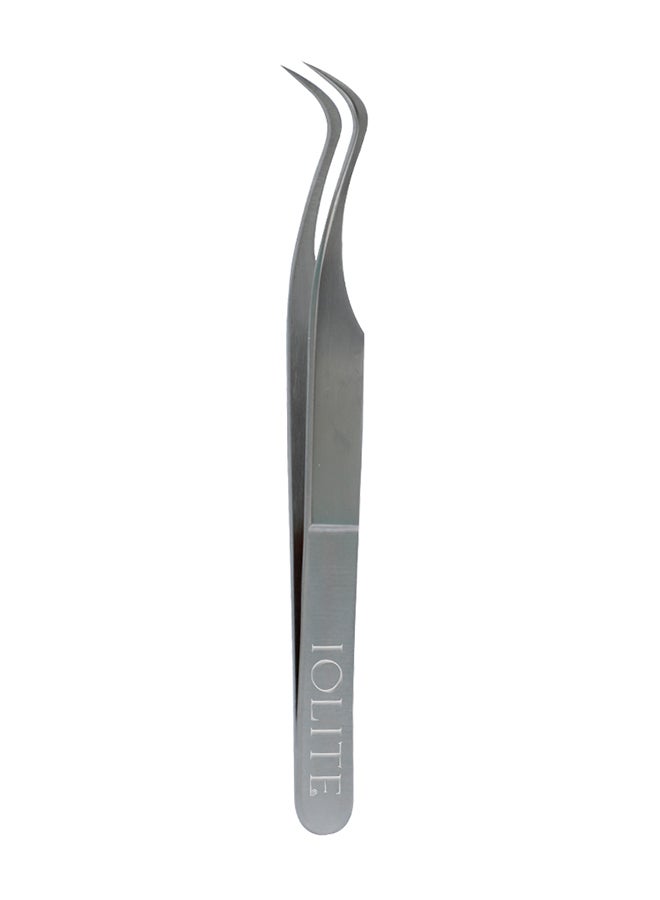 Eyelash Tweezer Eyelashes Grafting Tweezers Anti Static Stainless Steel Nippers