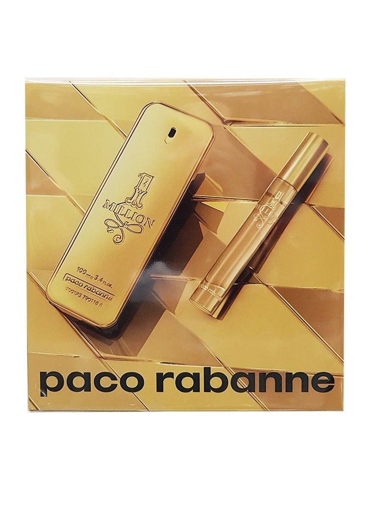 Paco rabanne 1 million EDT  100 ML For women + 10 ML  Gift Set