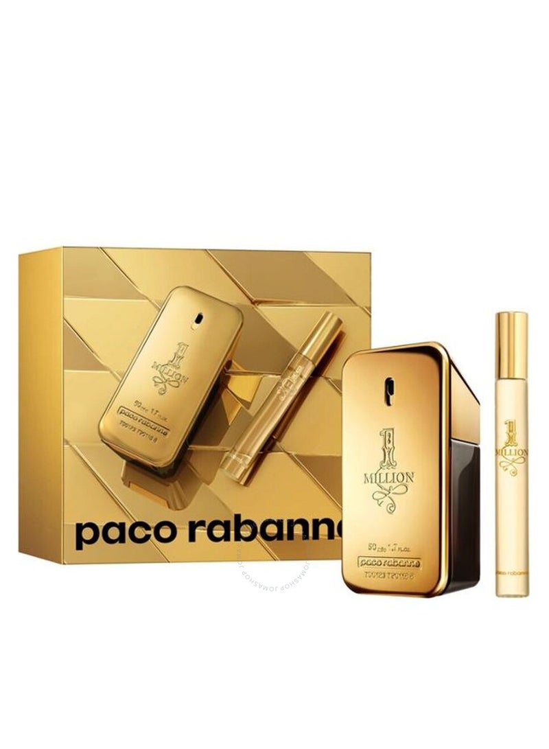 Paco rabanne 1 million EDT  100 ML For women + 10 ML  Gift Set