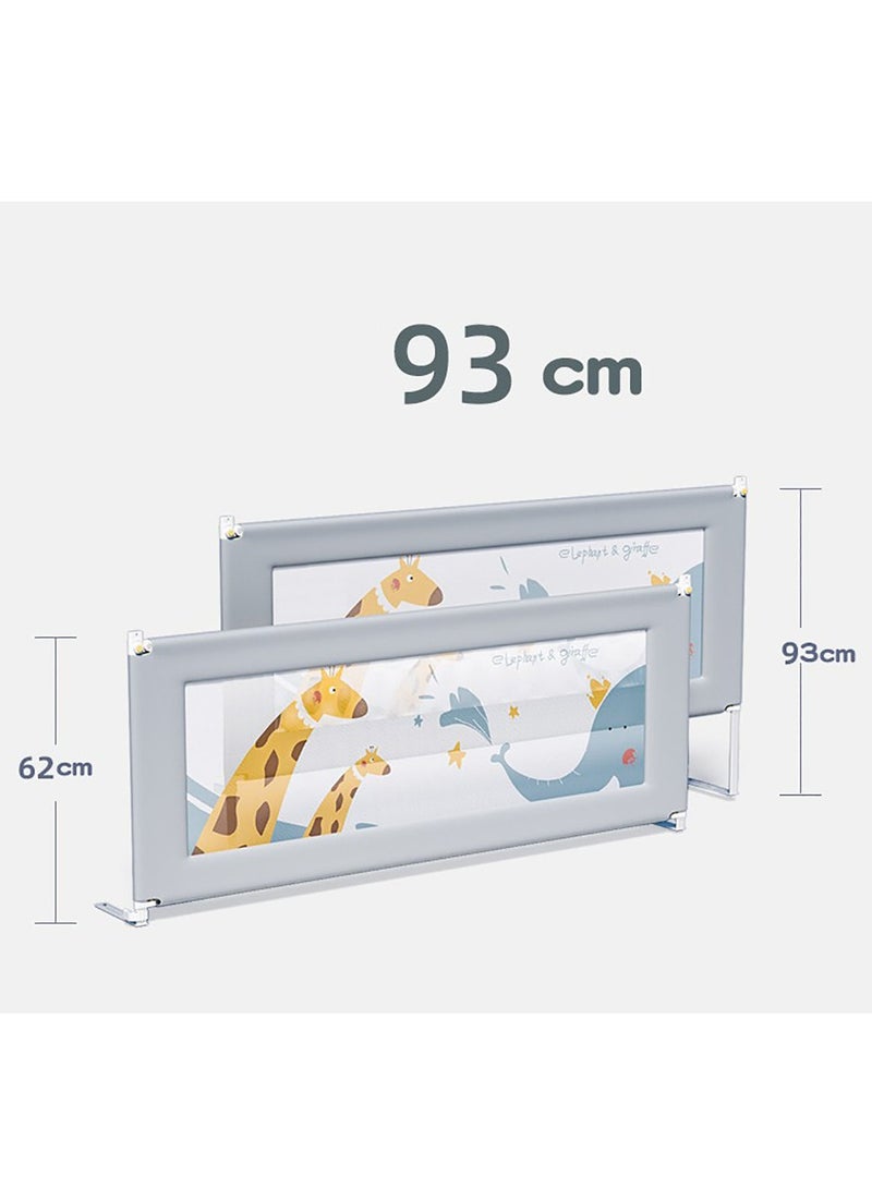 Baby Bed Rails Guard for Toddlers, Baby's Bedrail Kids Safety Beds Fence 200cm Extra Length（1 PCS For 1 Side）