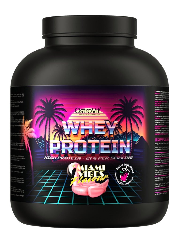 OstroVit Whey Protein High Protein Miami Vibes Flavor 2000g