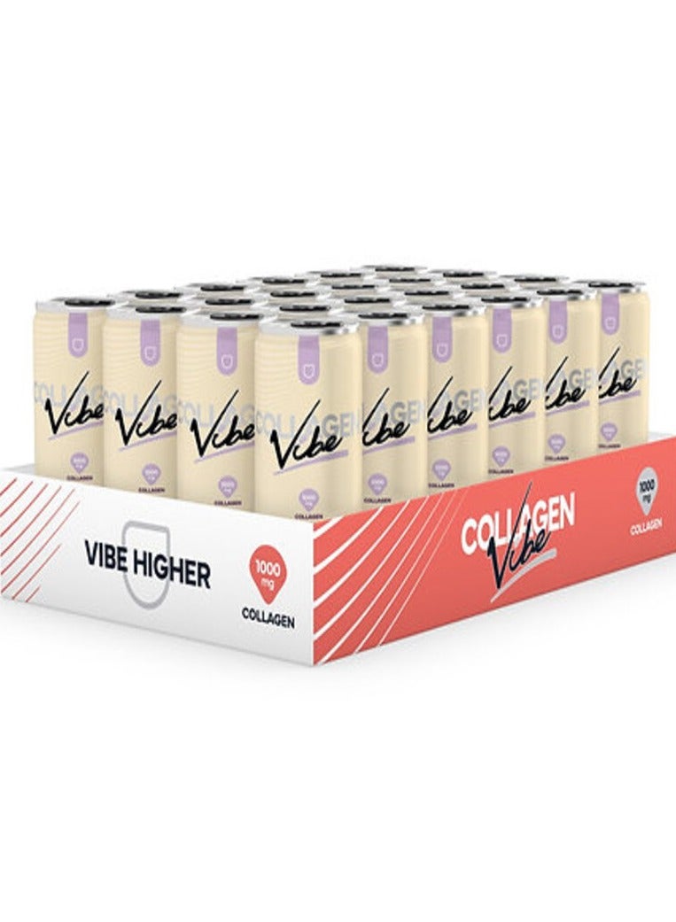 Nano Supps Vibe Collagen Drink Mango and Passion Fruit Flavor 330ml Pack of 24