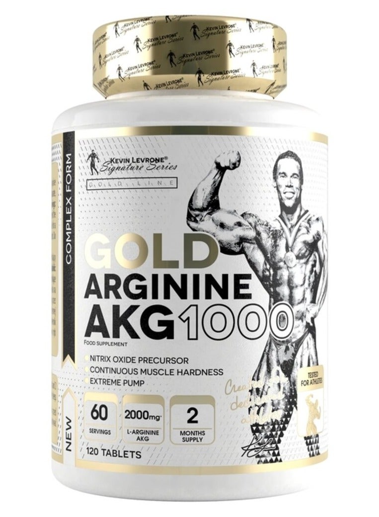 Kevin Levrone Gold Arginine AKG 1000 120 Tablets