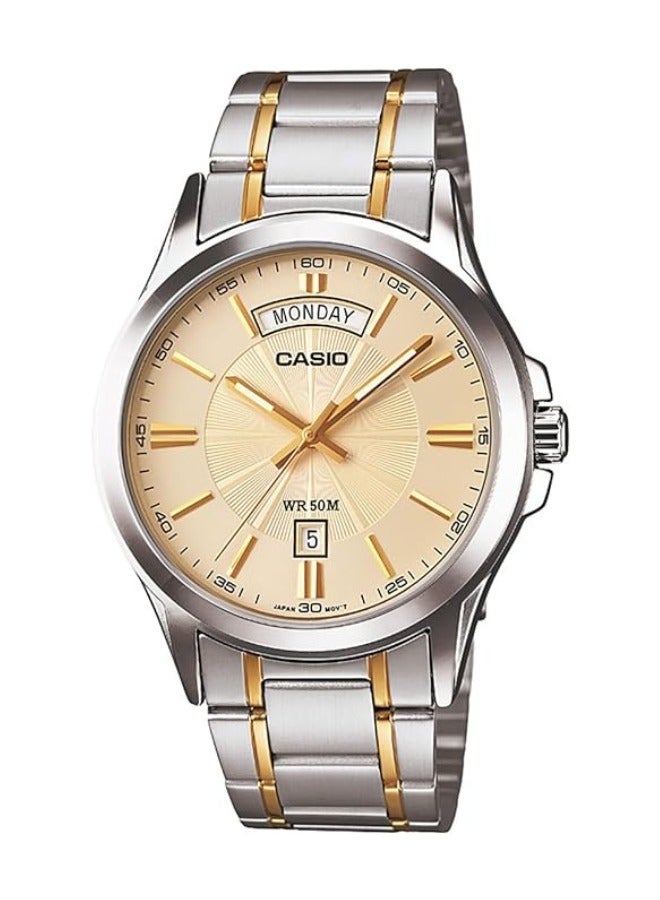 Casio Casual Watch Analog Display for Men MTP-1381G-9A