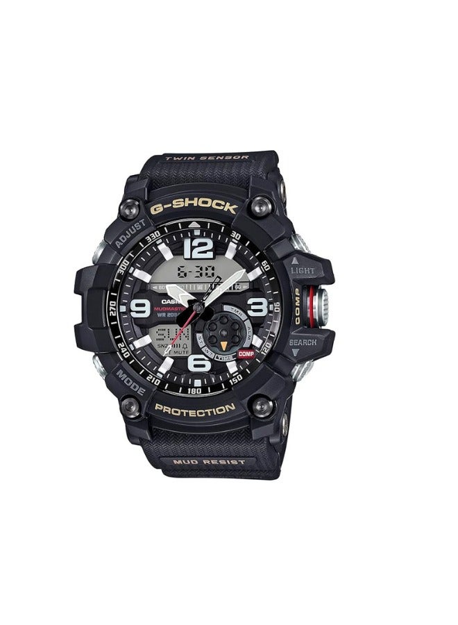Casio Men's Mudmaster Black Dial Watch - GG-1000-1A
