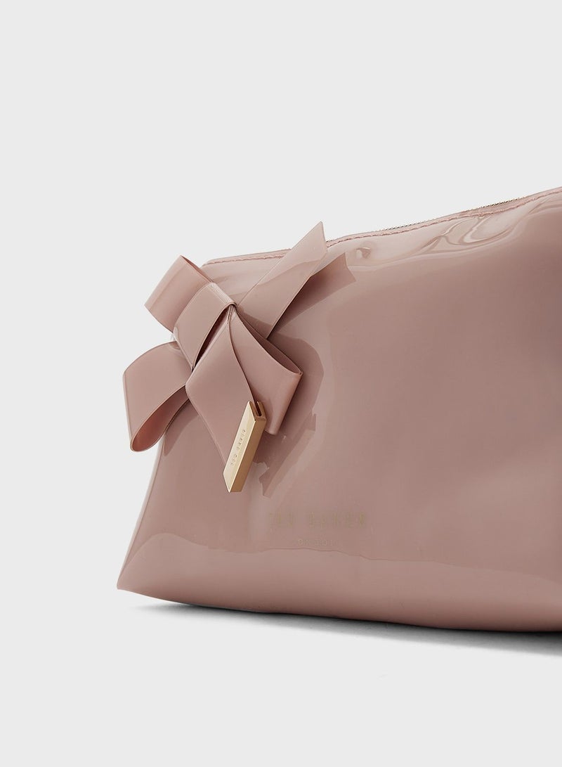 Nicolai Knot Bow Cosmetic Bag