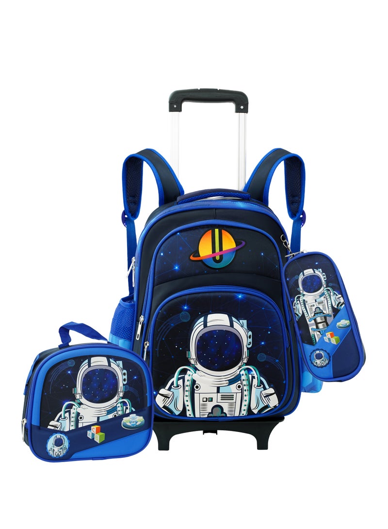 School Bag Set With Pencil Case Lunch Bag For Boys And Girls (16 Inch)