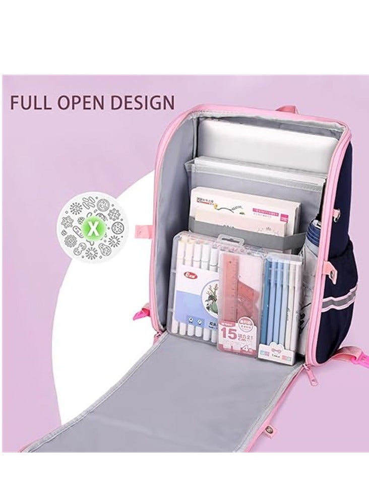 Trolley School Bags Large Capacity Book Bag Students Rolling Backpack Travel Wheeled Luggage Bag