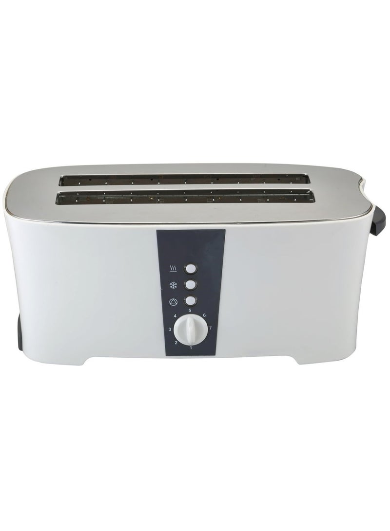 1350W 4 Slice Cool Touch Toaster With Electronic Browning Control White ET124 B5
