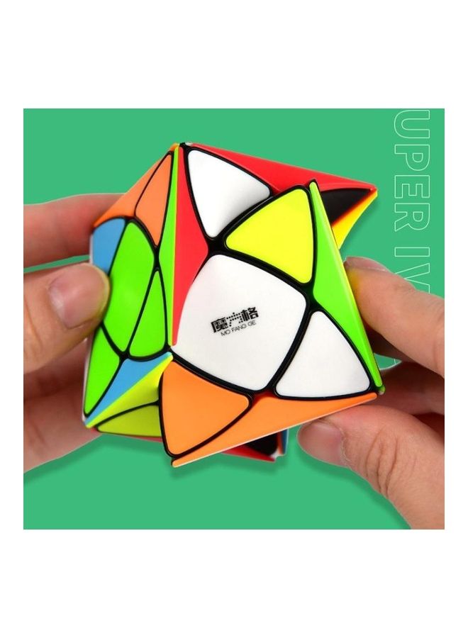 Alien Difficult Four Leaf Clover Maple Rubik Cube Puzzle Toy