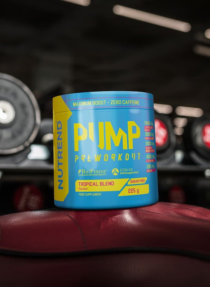 Nutrend N1 Pre Workout Pro Tropical Blend Flavor 255g