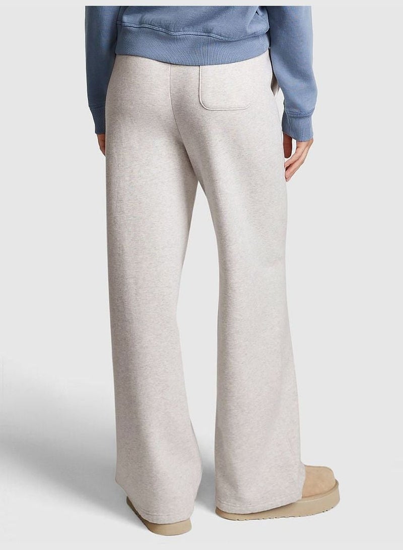 Premium Fleece Wide-Leg Pants