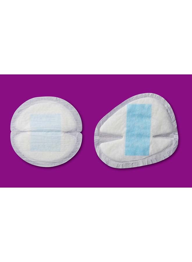 Made for Me Daily Disposable Breast Pads, Soft, Absorbent and Leak-Free, Contoured Shape, Adhesive Patch, Large, Pack of 24