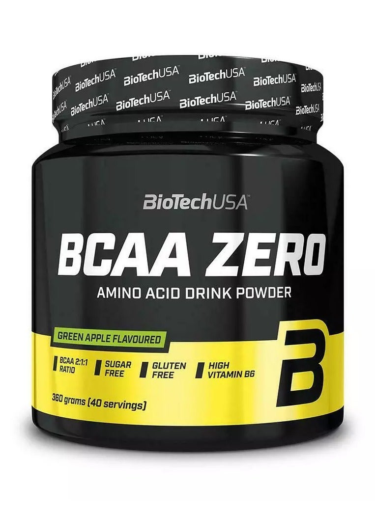 BioTechUSA BCAA Zero Green Apple Flavor 360g