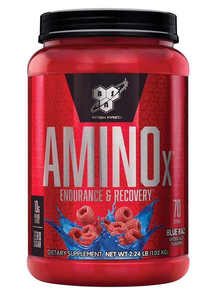 BSN Amino X 70 Servings Blue Raz 1.02kg