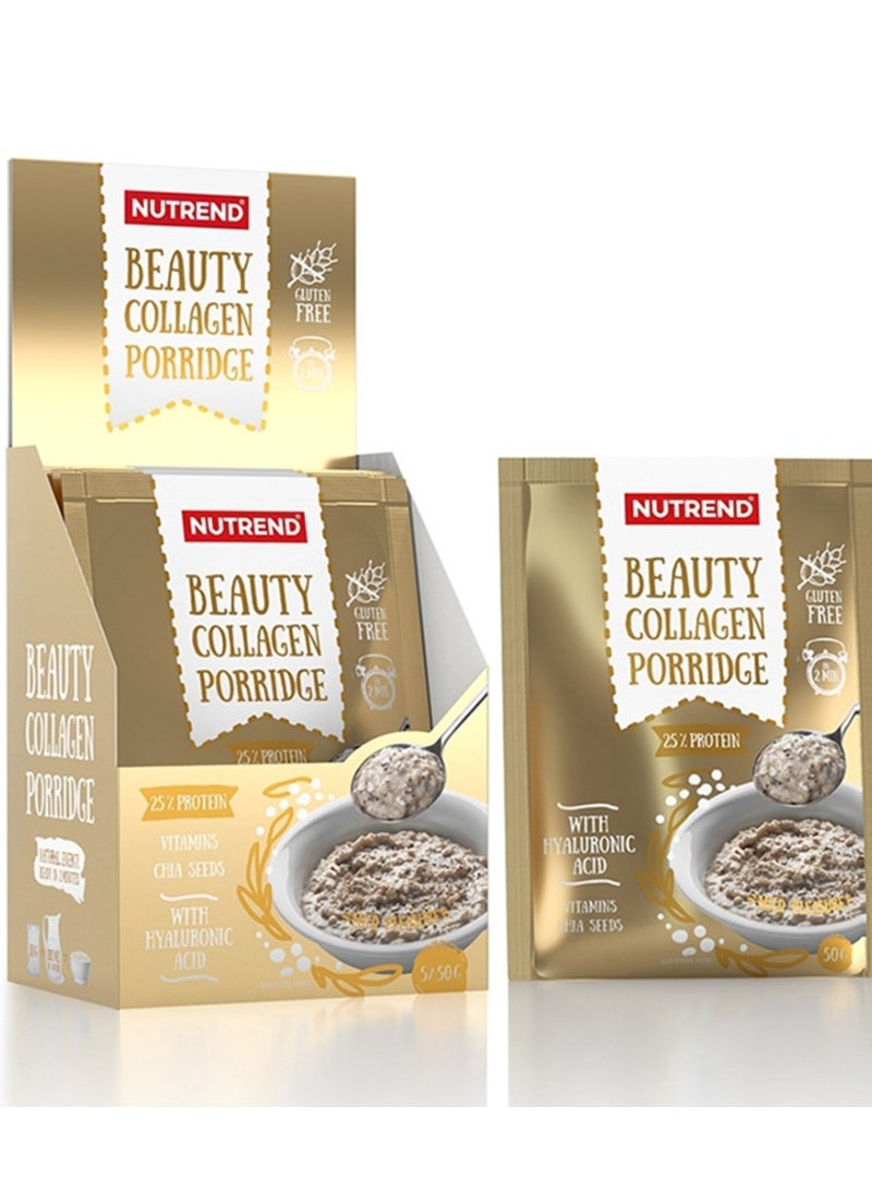 Nutrend 30% Beauty Collagen Porridge Mild Pressure 50g Pack of 5