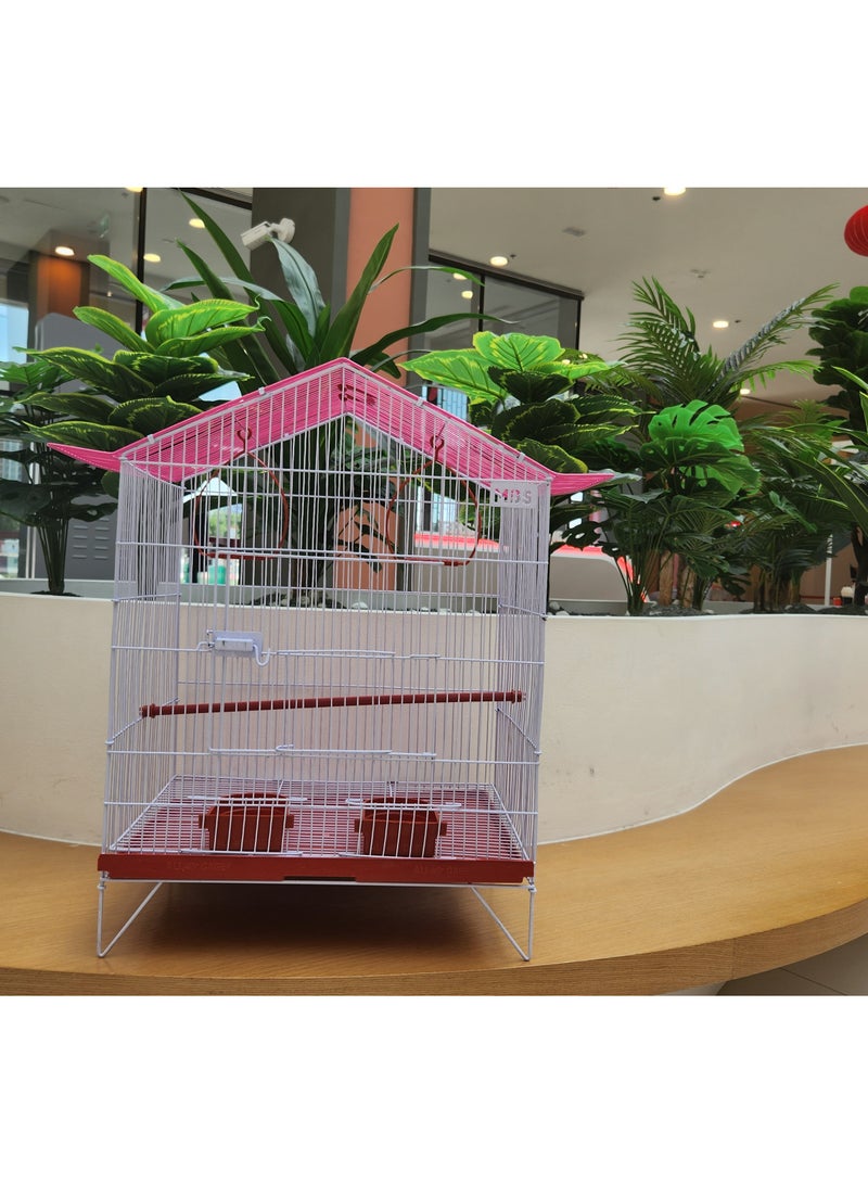 MBS Baby Extra Large Bird Cage Durable, Portable, and Stylish Haven for Your Feathered Friends 55.88 x 45.72 x 35.56 cm